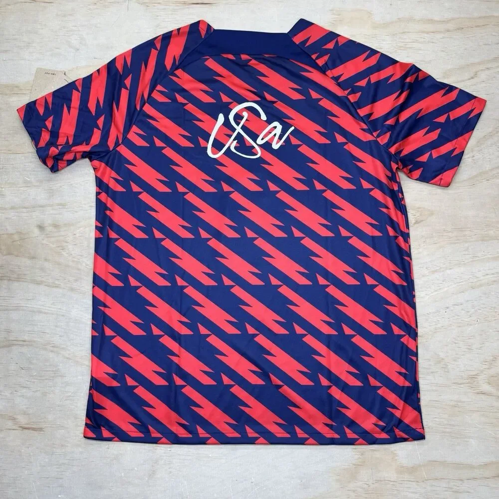 NEW XL USWNT USA Soccer Nike 2023 Academy Pro Pre-Match Jersey MENS Sizing